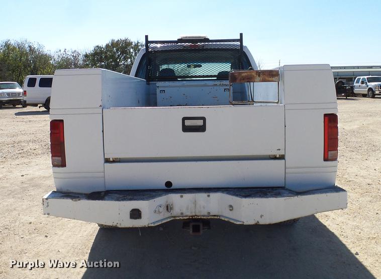 image for item DC2223 2006 Ford F350 Super Duty Crew Cab utility bed pickup truck