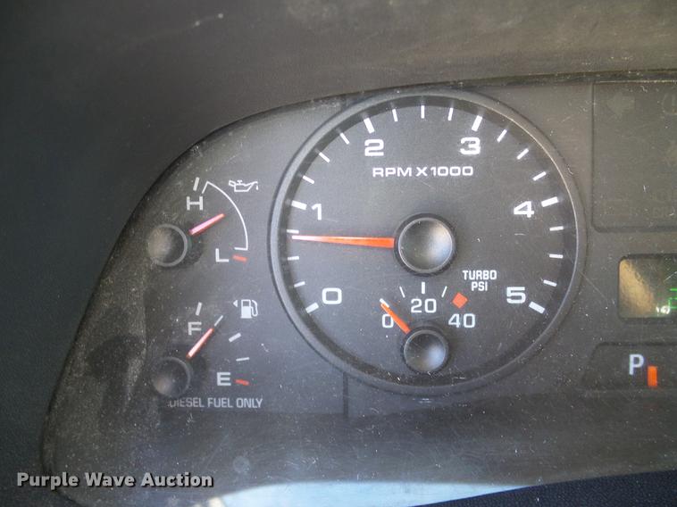 image for item DC2226 2005 Ford F350 Super Duty SuperCab utility bed pickup truck