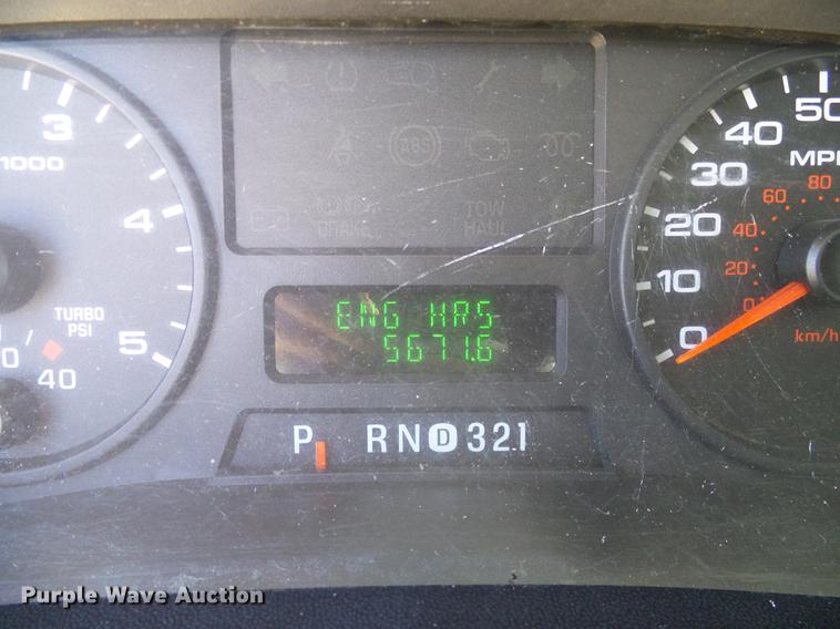 image for item DC2226 2005 Ford F350 Super Duty SuperCab utility bed pickup truck