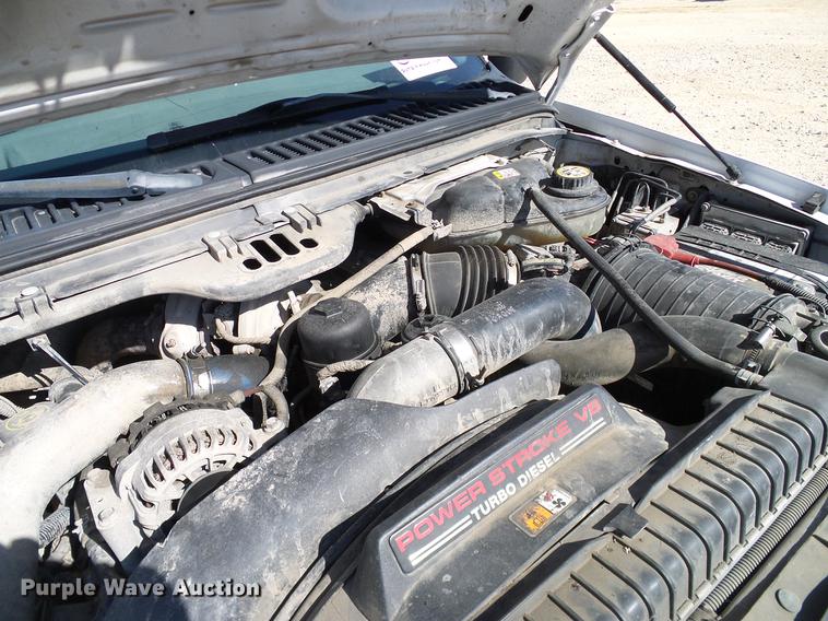 image for item DC2226 2005 Ford F350 Super Duty SuperCab utility bed pickup truck