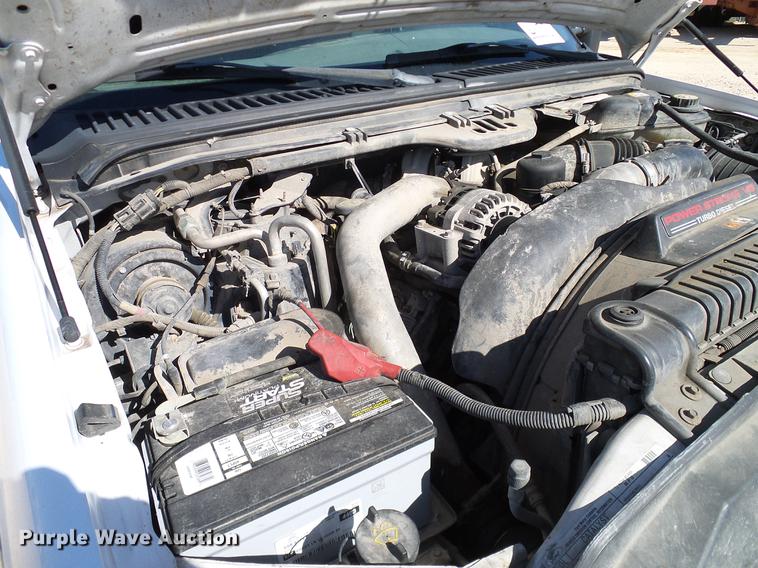 image for item DC2226 2005 Ford F350 Super Duty SuperCab utility bed pickup truck