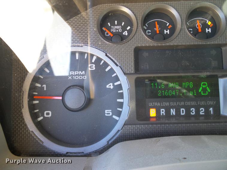 image for item DC2232 2010 Ford F350 Super Duty SuperCab pickup truck chassis