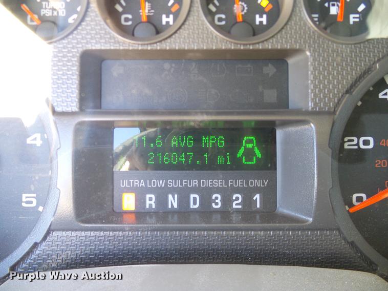 image for item DC2232 2010 Ford F350 Super Duty SuperCab pickup truck chassis