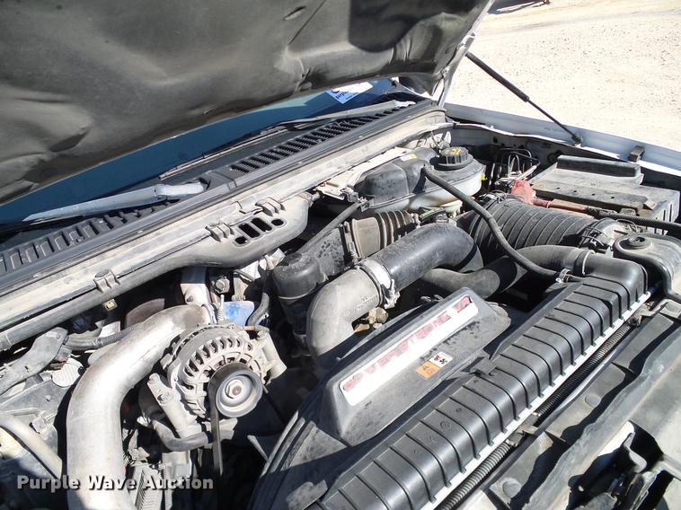 image for item DC2233 2005 Ford F350 Super Duty Crew Cab utility bed pickup truck