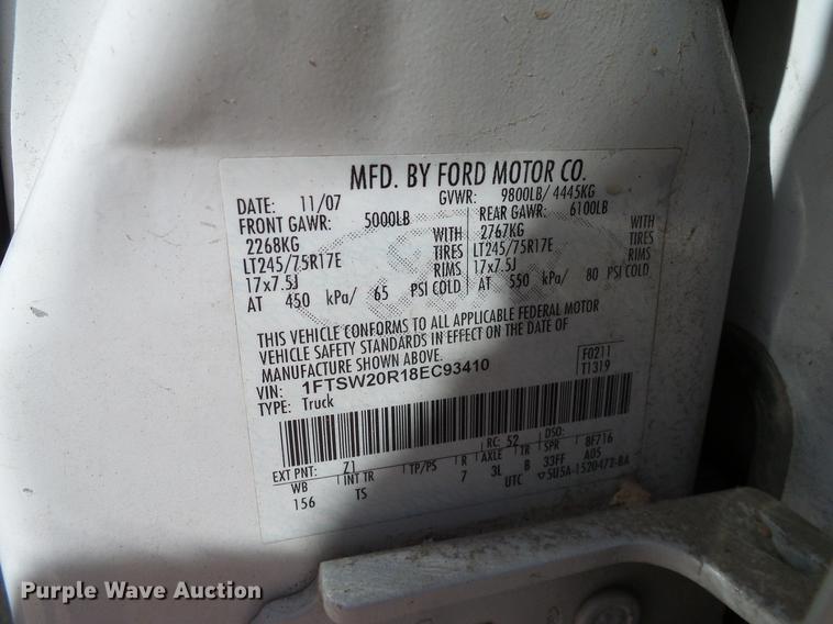 image for item DC2234 2008 Ford F250 Super Duty Crew Cab pickup truck