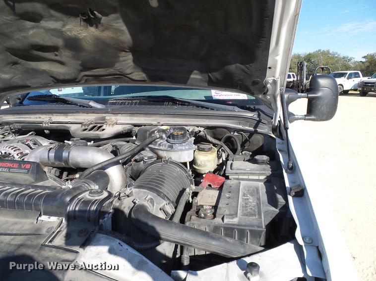 image for item DC2236 2004 Ford F350 Super Duty SuperCab utility bed pickup truck