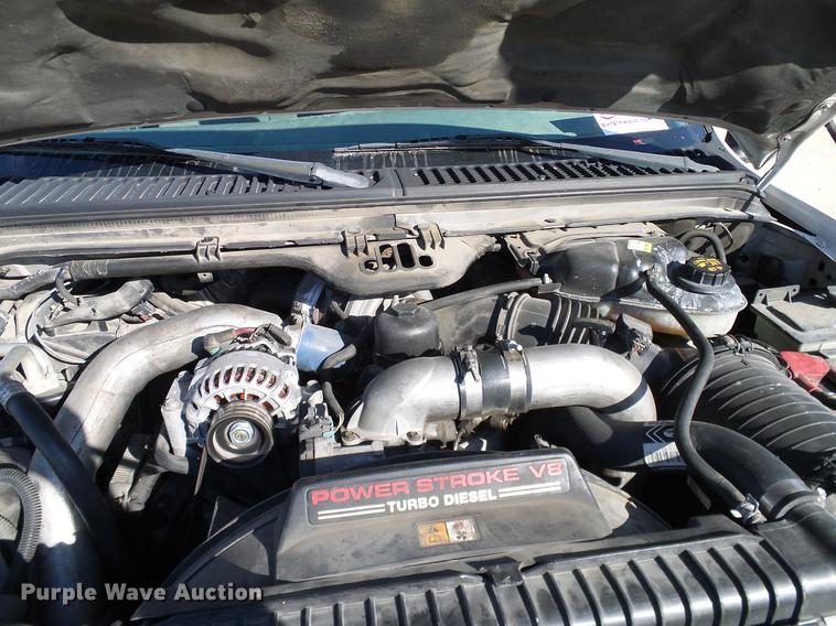 image for item DC2236 2004 Ford F350 Super Duty SuperCab utility bed pickup truck