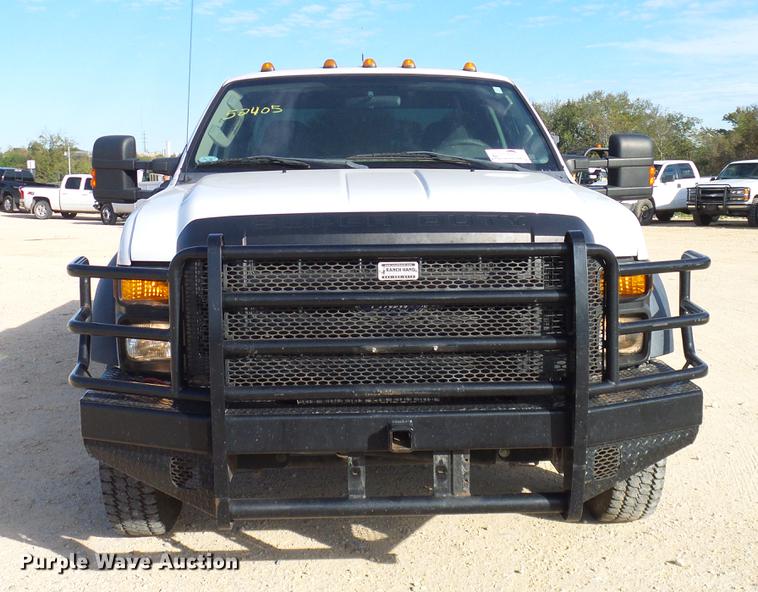 image for item DC2237 2010 Ford F550 SuperCab utility bed truck