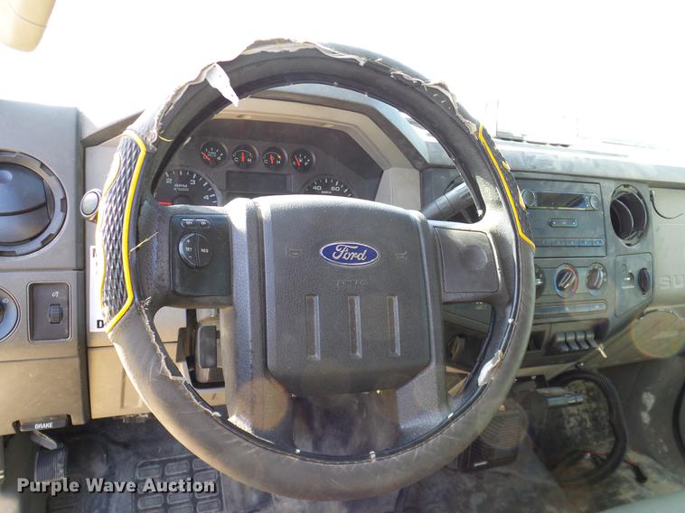 image for item DC2237 2010 Ford F550 SuperCab utility bed truck