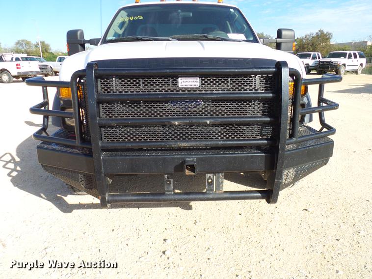 image for item DC2237 2010 Ford F550 SuperCab utility bed truck