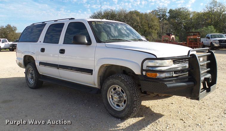 image for item DC2238 2001 Chevrolet Suburban K2500 SUV