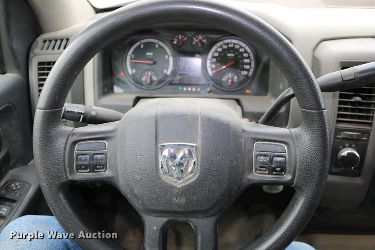 image for item DC3716 2012 Dodge Ram 5500 Crew Cab flatbed truck