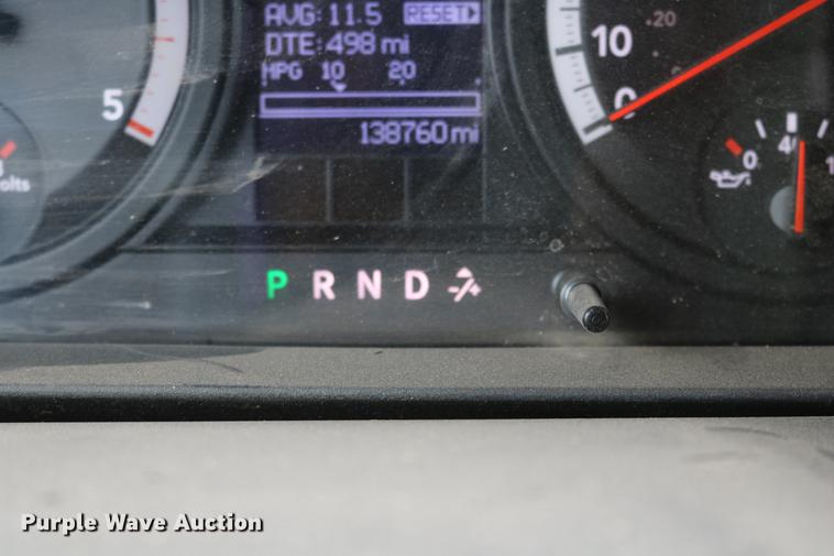 image for item DC3716 2012 Dodge Ram 5500 Crew Cab flatbed truck