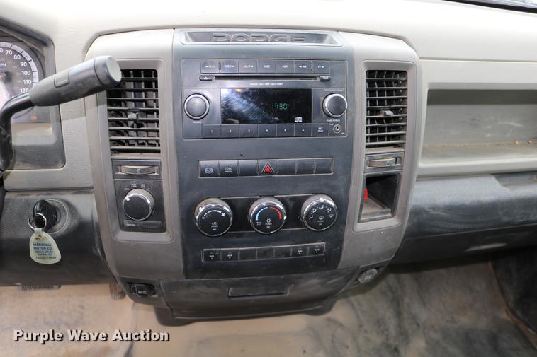 image for item DC3716 2012 Dodge Ram 5500 Crew Cab flatbed truck