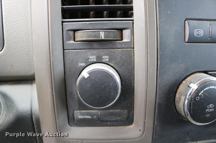 image for item DC3716 2012 Dodge Ram 5500 Crew Cab flatbed truck