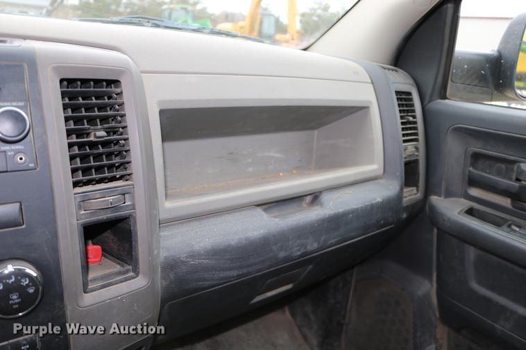 image for item DC3716 2012 Dodge Ram 5500 Crew Cab flatbed truck