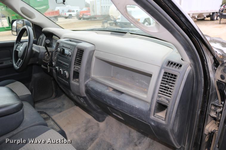 image for item DC3716 2012 Dodge Ram 5500 Crew Cab flatbed truck