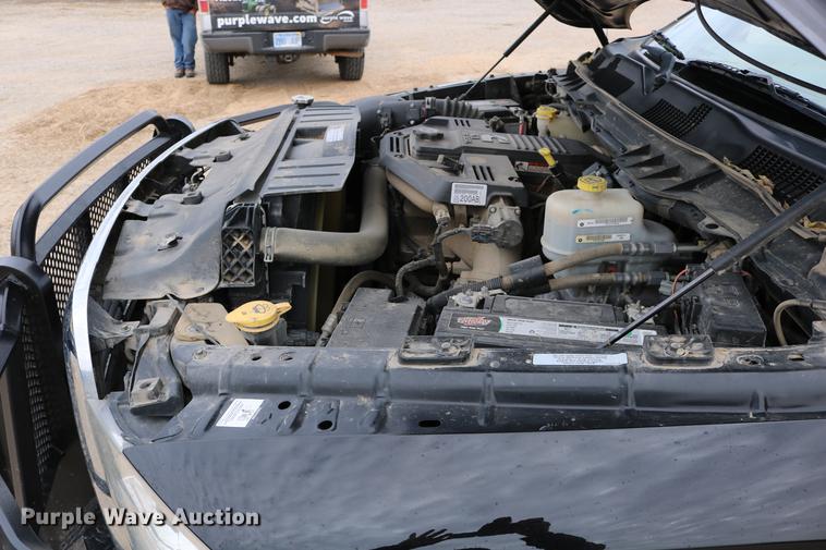 image for item DC3716 2012 Dodge Ram 5500 Crew Cab flatbed truck