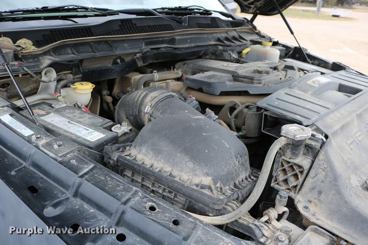 image for item DC3716 2012 Dodge Ram 5500 Crew Cab flatbed truck