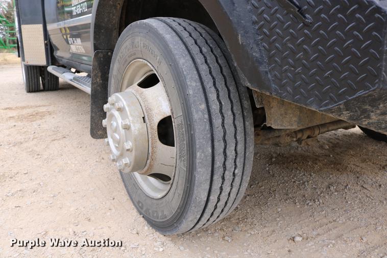 image for item DC3716 2012 Dodge Ram 5500 Crew Cab flatbed truck