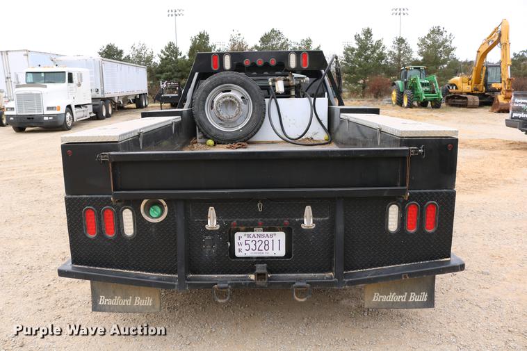 image for item DC3716 2012 Dodge Ram 5500 Crew Cab flatbed truck