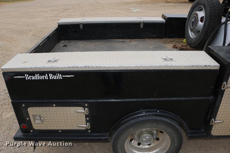 image for item DC3716 2012 Dodge Ram 5500 Crew Cab flatbed truck