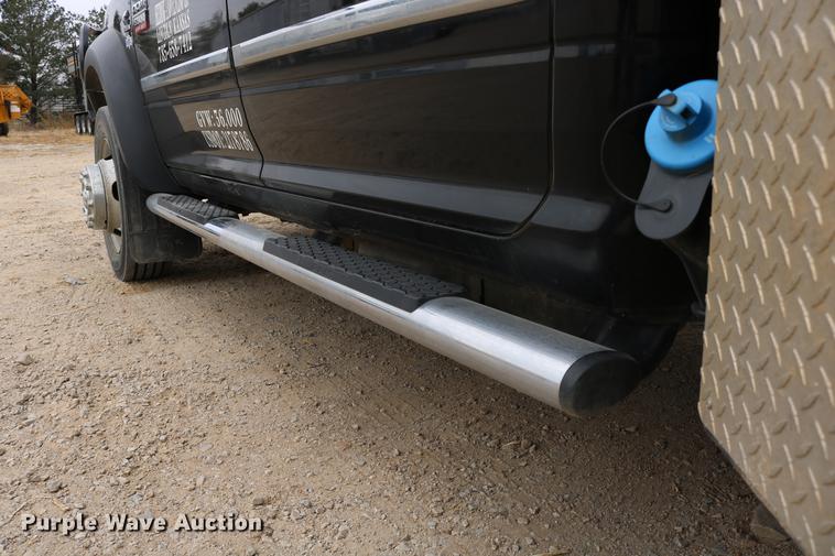 image for item DC3716 2012 Dodge Ram 5500 Crew Cab flatbed truck