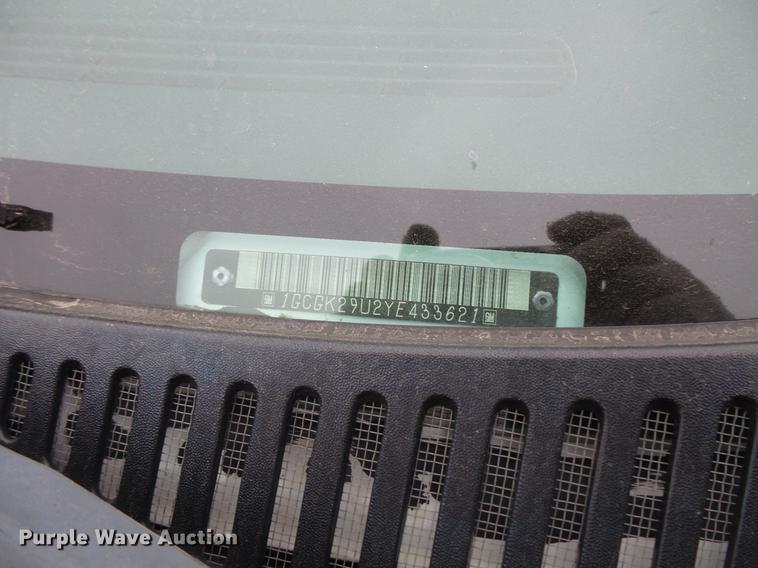 image for item DC4745 2000 Chevrolet Silverado K2500 Ext. Cab pickup truck