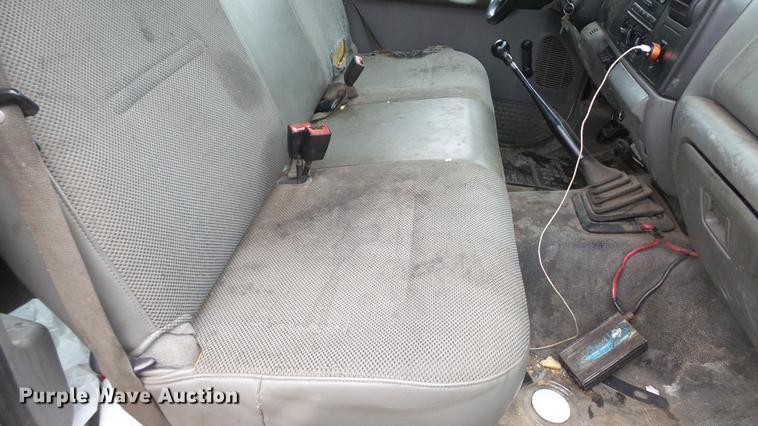 image for item DC5739 2007 Ford F350 Super Duty Crew Cab utility bed pickup truck