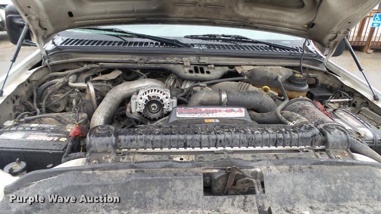 image for item DC5739 2007 Ford F350 Super Duty Crew Cab utility bed pickup truck