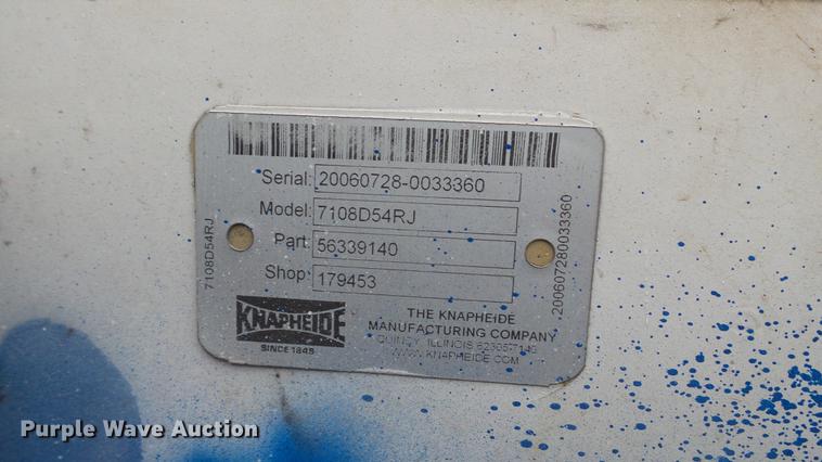 image for item DC5739 2007 Ford F350 Super Duty Crew Cab utility bed pickup truck