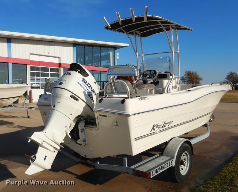 image for item DC5979 2016 Key Largo 2000 WI boat and trailer