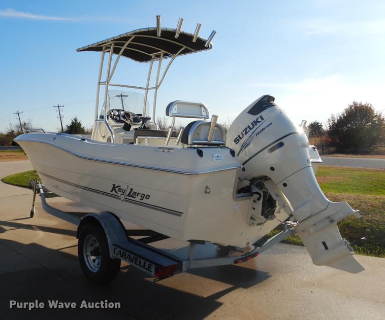 image for item DC5979 2016 Key Largo 2000 WI boat and trailer