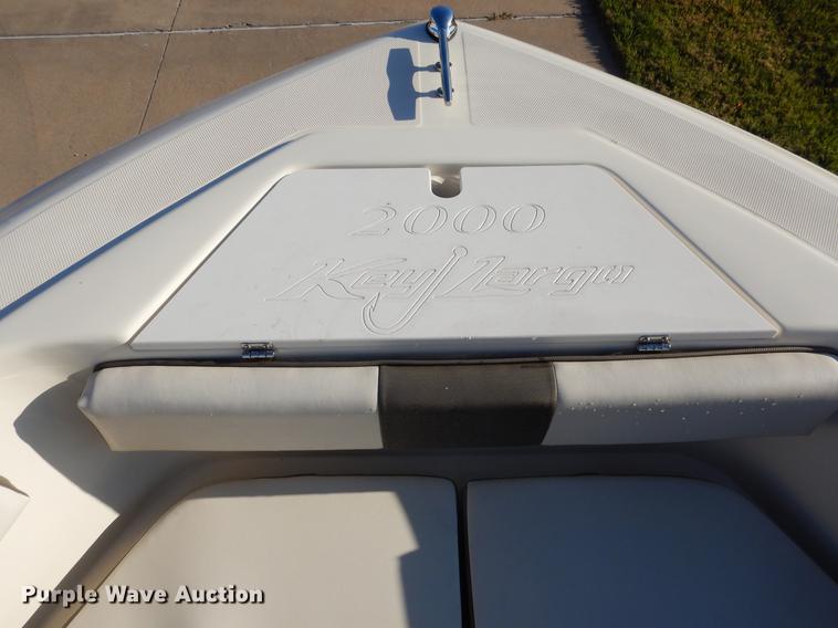 image for item DC5979 2016 Key Largo 2000 WI boat and trailer