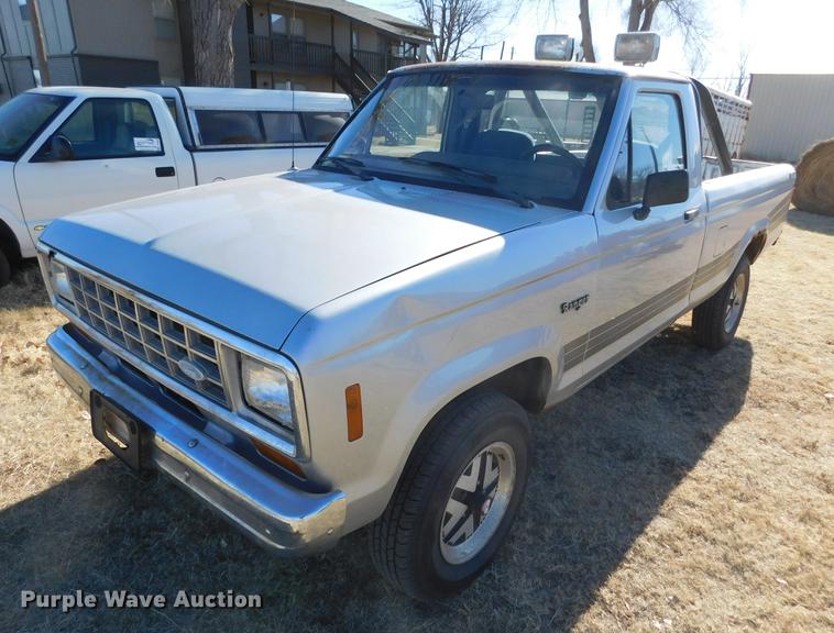 image for item DC8456 1987 Ford Ranger STX pickup truck