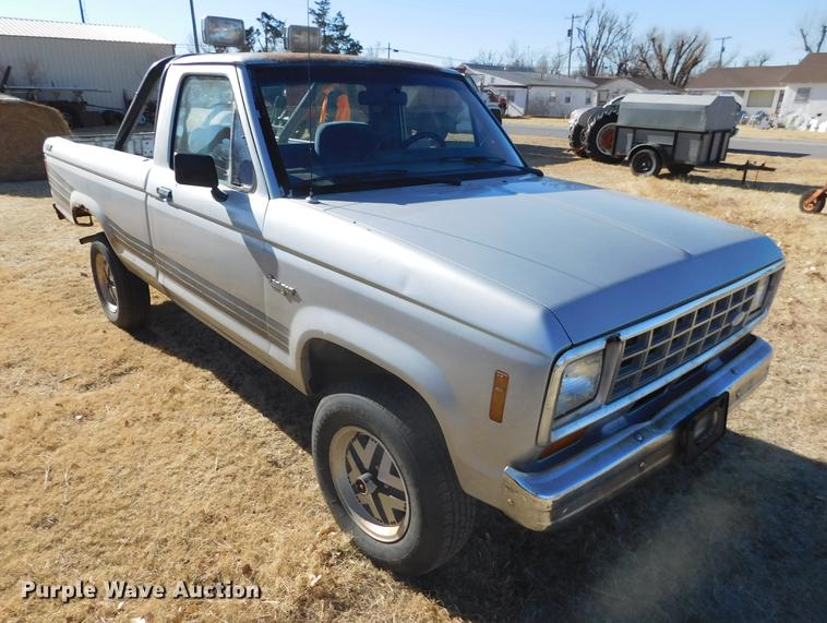 image for item DC8456 1987 Ford Ranger STX pickup truck