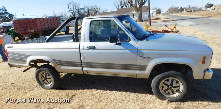 image for item DC8456 1987 Ford Ranger STX pickup truck