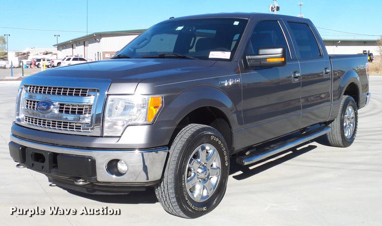 image for item DD1437 2013 Ford F150 XLT SuperCrew pickup truck