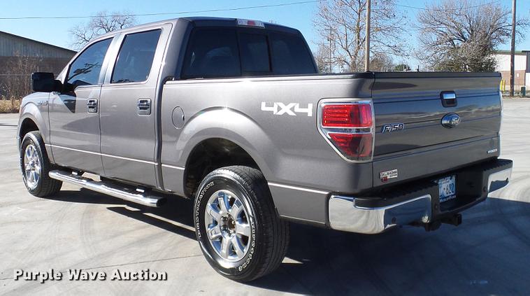 image for item DD1437 2013 Ford F150 XLT SuperCrew pickup truck