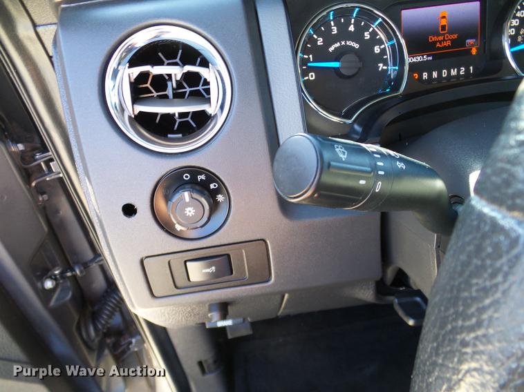 image for item DD1437 2013 Ford F150 XLT SuperCrew pickup truck