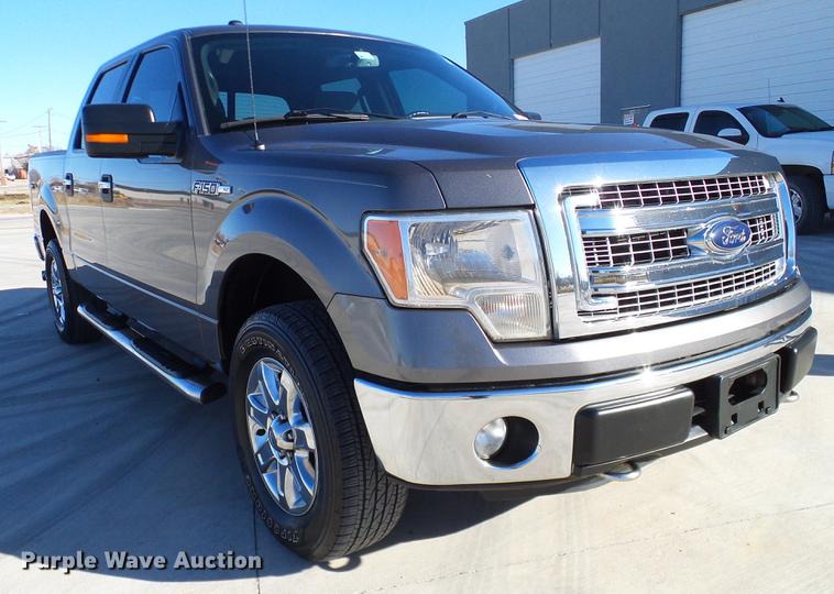 image for item DD1437 2013 Ford F150 XLT SuperCrew pickup truck