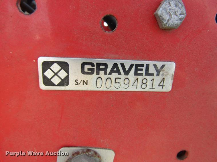 image for item DD2990 Gravely Professional 20-G lawn tractor