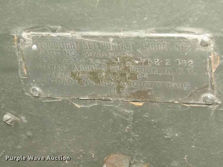 image for item DD2995 Stewart Avionics US NF-2 light plant