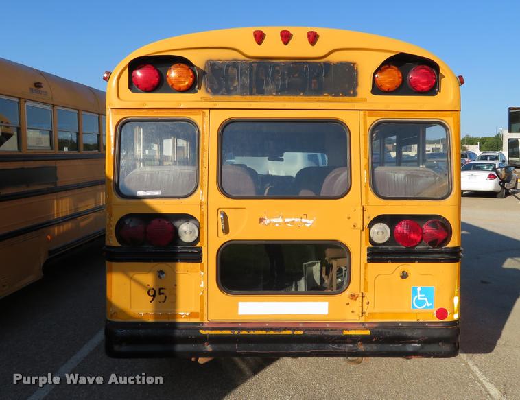 image for item DI9841 1995 Chevrolet G3500 school bus