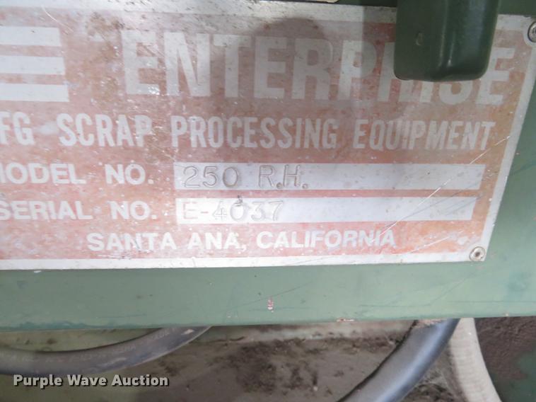 image for item DI9941 Enterprise 250RH metal shear