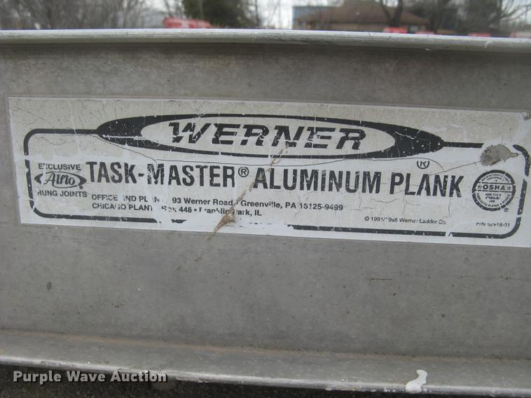 image for item DL9780 Werner Task Master aluminum plank
