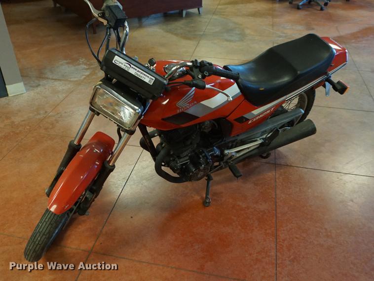 image for item DN9477 1990 Honda CB125T motorcycle