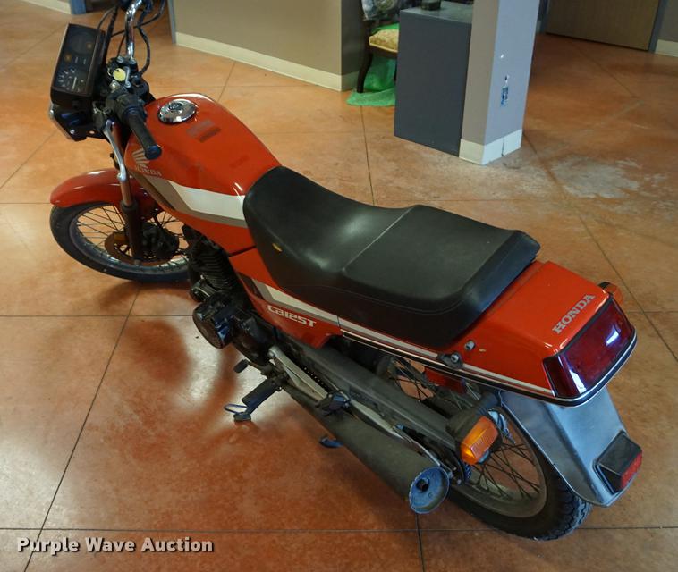 image for item DN9477 1990 Honda CB125T motorcycle