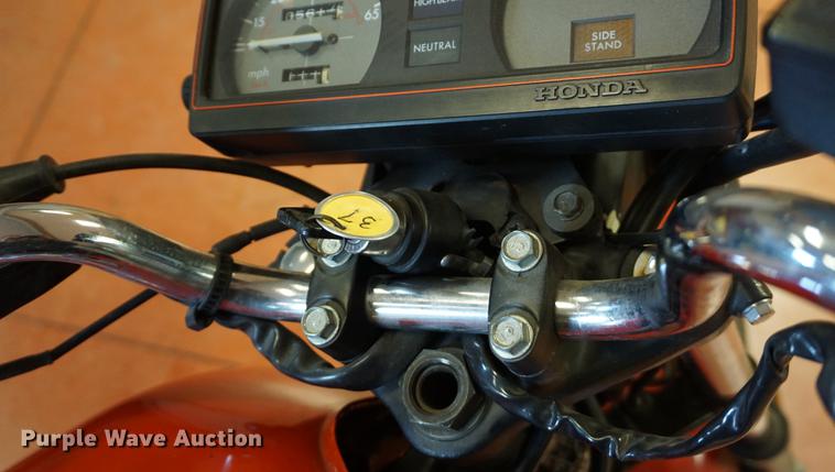 image for item DN9477 1990 Honda CB125T motorcycle