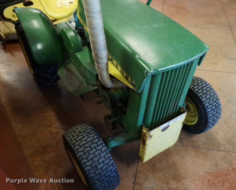 image for item DN9478 1966 John Deere 110 lawn mower